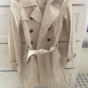 Comptoir Des Cotonniers Light Tan Trench Coat